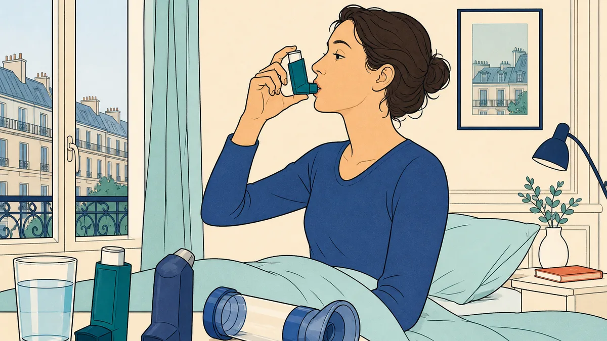 Inhalateurs: le bleu marche très bien, et c'est exactement le problème